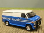 1/87 GMC Vandura NYPD Kasten 18261