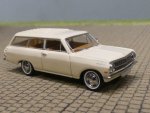 1/87 Brekina Opel Rekord A CarAVan weiß 20470