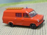 1/87 Brekina Ford Transit MK1 Feuerwehr rot/schwarz 34160