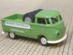 1/87 Brekina # 0897 VW T1 a MAN Ackerdiesel mit Ladegut Räder Pritsche