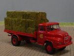 1/87 Brekina MAN 520 Circus Krone mit Heuballen