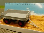 1/87 Busch Anhänger IFA HW 60 Kippgestänge/Niederdruckbereifung grau 53007