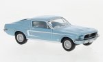 1/87 Brekina Ford Mustang Fastback hellblau metallic 19603