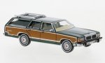 1/87 Brekina Ford LTD Country Squire dunkelgrün metallic / Dekor 19628
