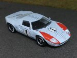 1/87 Brekina Ford GT 40  Le Mans #1 Miles/Hulme 1966, 18554