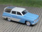 1/87 Brekina Wartburg 311 Camping hellblau/weiß 27121