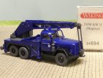 1/87 Wiking Magirus Deutz THW KW 15 Kranwagen 694