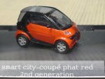1/87 Busch Smart City Coupe 2. Generation phat red