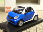 1/87 Busch Smart Cabrio '15 blau/weiß 70770