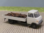 1/87 Brekina Hanomag Henschel F55 mit Schrottladung 37516