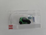 1/87 Busch Smart Fortwo Coupe ElectricDrive schwarz/grün 50729