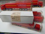 1/87 Wiking Händlerpackung MAN F80 Rosbacher- Gloria Quelle hellrot 5 Modelle 517 3