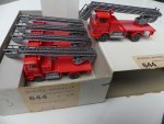 1/87 Wiking Händlerpackung MB Hebebühnen-Wagen hellrot  5 Modelle 644