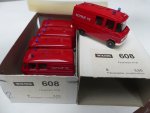 1/87 Wiking Händlerpackung MB 608 RTW Feuerwehr 5 Modelle 608