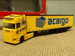 1/87 Herpa Scania CS20 HD acargo / Johnny Cash Gardinenplanen-Sattelzug 314763