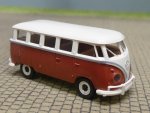 1/87 Brekina # 0722 VW T1 Mindersamba hellelfenbein/rot Export USA