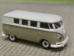 1/87 Brekina # 0723 VW T1 b Bus beigegrau/helloliv  Export USA