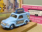 1/43 Brumm Fiat 500 Campari hellblau r55