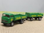 1/87 Brekina MB 328 Licher Bier Bierpritschen-Hängerzug