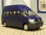 1/87 Rietze VW T5 LR dunkelblau Bus Hochdach 11512