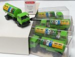 1/87 Wiking Händlerpackung MB 814 Recicling Container LKW grün 5 Modelle 643