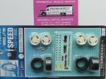 1/24 Fujimi #8 i Speed Reifen, Felgen und Decals Umrüstsatz