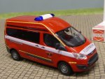 1/87 Busch Ford Transit Custom Bus Feuerwehr Köln 52512