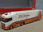 1/87 Herpa DAF XG+ Kühlkoffer-Sattelzug J.M.Driebergen 315296