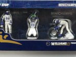 1/43 Minichamps Williams F1 Front Tyre Change Set Pit Stop 343 100052