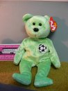 TY 49 Beanie Baby Teddy Kicks ca.22 cm