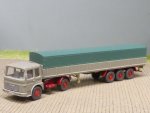 1/87 Wiking MAN F80 Zementgrau Planen-Sattelzug 517 K2