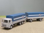1/87 Wiking MAN F80 fern schnell gut Hängerzug 470