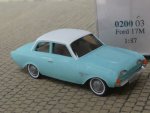 1/87 Wiking Ford 17M lichtgrün/weiß 0200 03
