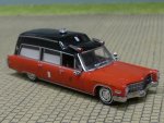 1/87 Brekina Cadillac Miller Meteor, Chicago Fire Ambulance 19780