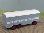 1/87 Brekina Spezial-Ferntransporte 3achs Anhänger #19 blaugrau