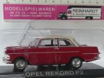 1/87 Opel Rekord P2 rot - Dach cremeweiß in Blisterverpackung