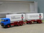 1/87 Herpa MAN F90 KÖGEL Wechselpritschen-Hängerzug