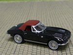 1/87 Brekina Chevrolet Corvette C2 Cabrio schwarz 1962, 18025