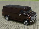 1/87 Brekina GMC Vandura dunkelbraun metallic 1983, 18252