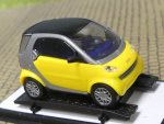 1/87 Busch Smart Fortwo gelb/silber 48900