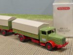 1/87 Wiking Büssing 8000 Wandt Spedition Pritschen-Lastzug 858 03
