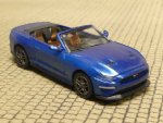 1/87 PCX Ford Mustang VI Cabrio blau 870564