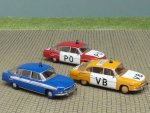 1/87 Brekina Tatra 603-2 Einsatzfahrzeuge CSSR Set 1965, 27332