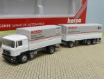 1/87 Herpa MAN F90 BOSCH Wechselplanen-Hängerzug 859142