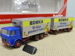 1/87 Herpa MAN F80 EDEKA Kühlkoffer-Hängerzug 818095