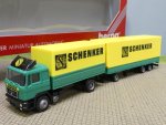 1/87 Herpa MAN F90 Schenker Transmaximal Hängerzug 859185