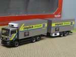 1/87 Herpa MAN TGS M EDEKA Kühlkoffer- Hängerzug 308557