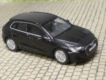 1/87 PCX Audi A3 (8Y) schwarz metallic 870559