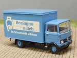 1/87 Brekina MB LP 608 Breisgaumilch Koffer