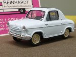 1/43 Norev VESPA 400 in Blister-VP Räder (Achsen) schwergängig